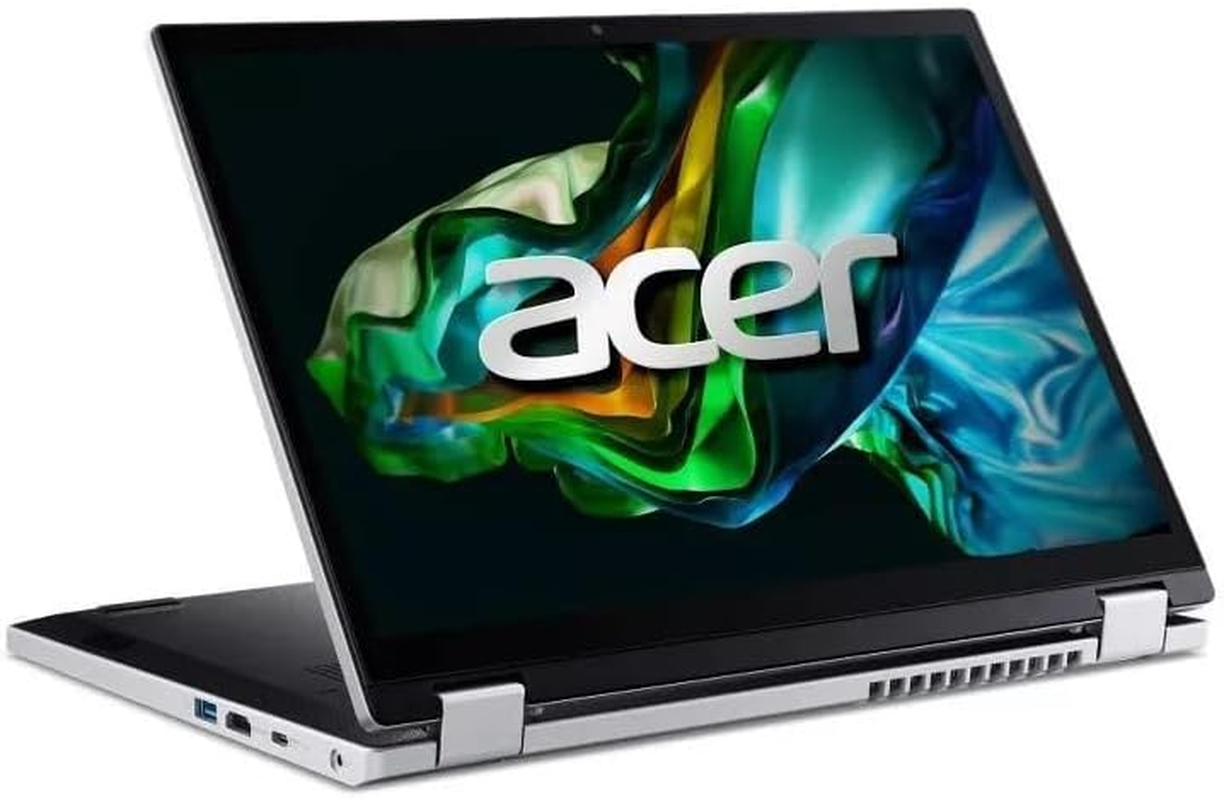 Acer Aspire 3 Spin 14 Convertible Laptop, 14" 1920 X 1200 WUXGA IPS Touch Display, Intel Core I3, Intel UHD Graphics, 8GB LPDDR5, 256GB SSD, Wi-Fi 6, Win 11 Home in S Mode, Silver, A3SP14-31PT-38YA image number 5