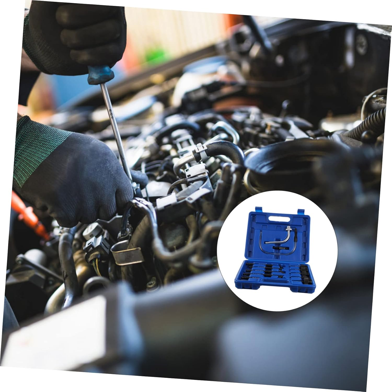 Operitacx Transmission Oil Change Machine Oil Fill Adapter for Automotive Accessories and Tool Kit Use in Garage Workshop image number 2