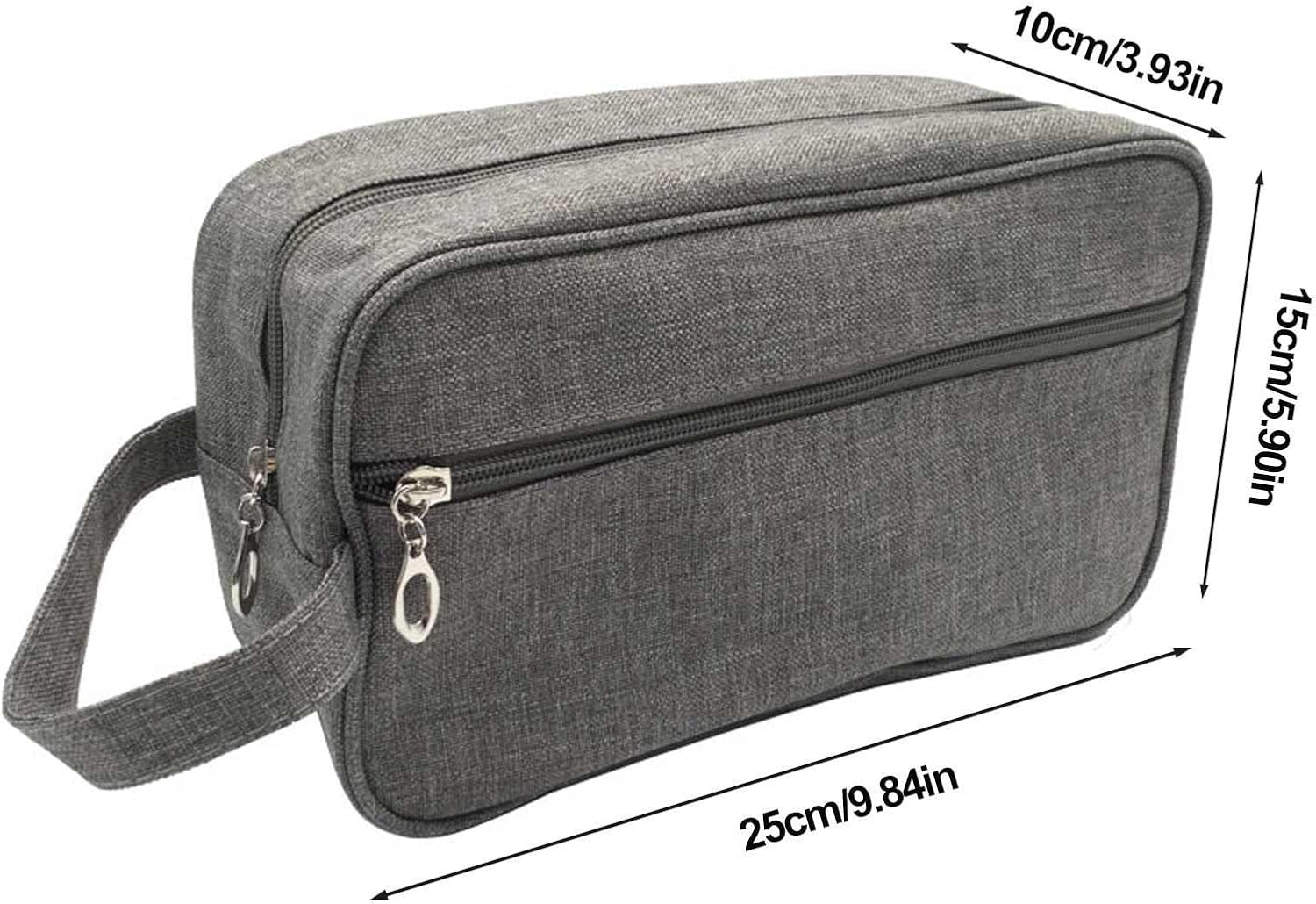 Men Toiletry Bag | Waterproof Cosmetic Travel Bag,Lightweight Toiletries Bag for Men, Shaving Bags with Handle for Toiletries, Brushes, and Tools Seta-Au Seta-Au