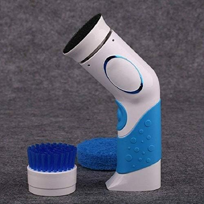 EZONEDEAL Electric Cleaning Brush - Dishwasher Electric Scrubbing Brush, Electric Scrubber for Cleaning Bathroom, Cordless Shower Scrubber Electric Spin Scrubber and Handheld Power Scrubber image number 2