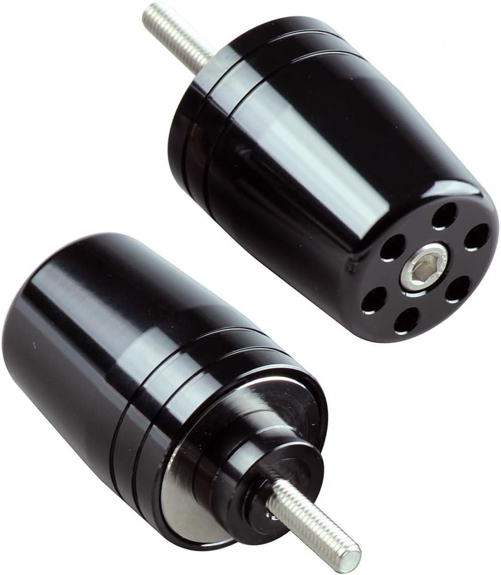 POSH FAITH 033979-12-10 Motorcycle Goods Handlebar End Ultra Heavy Bar End Type 2 for Honda/Suzuki Genuine Handles, M6 Type CB1300SF/SB | CB400SF Etc. Champagne Gold