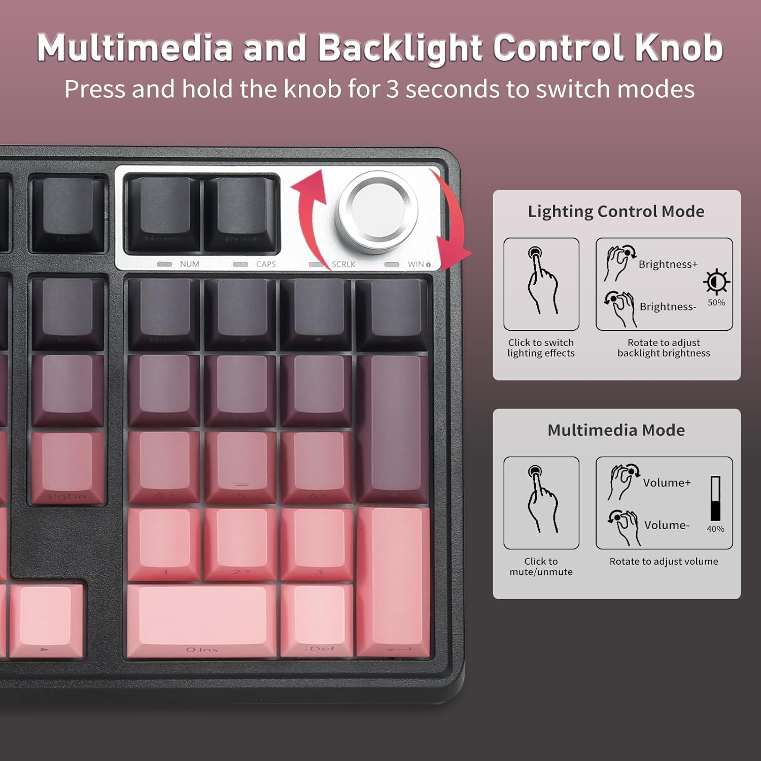 Wireless Mechanical Keyboard image number 6