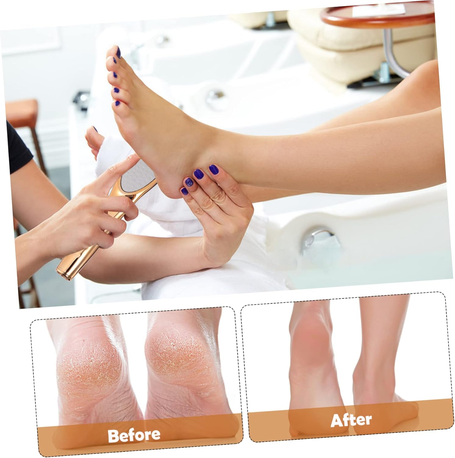 WOONEKY Glass File Foot Washboard Foot Scraper for Dead Skin Callus Remover Exfoliating Body Scrubber Dead Skin Remover image number 6