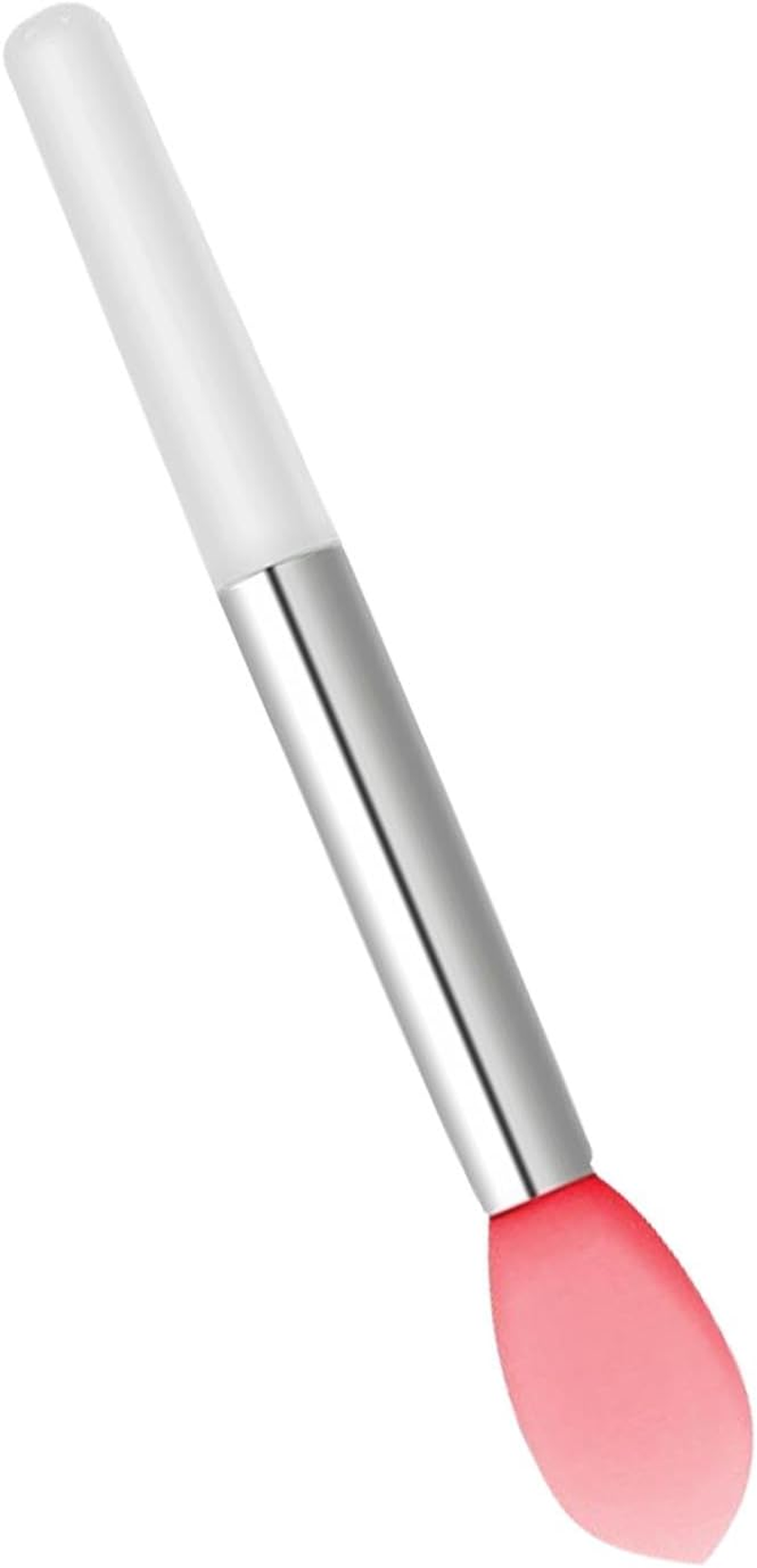 Lipstick Applicator Wand, Lip Brush for Lipstick - Lip Brush Applicator Lip Gloss Drip Applicator - Lip Balm Applicator Lipstick Applicator, Silicone Lip Wand Small Lip Smudge Brush image number 4