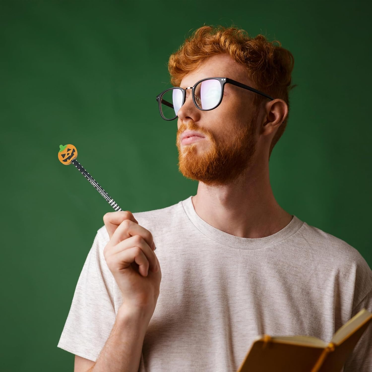 Assorted Cute Pencils, 12 PCS Colorful Cartoon Pencil with Erasers for School Supplies, Classroom Prizes (Bulk)