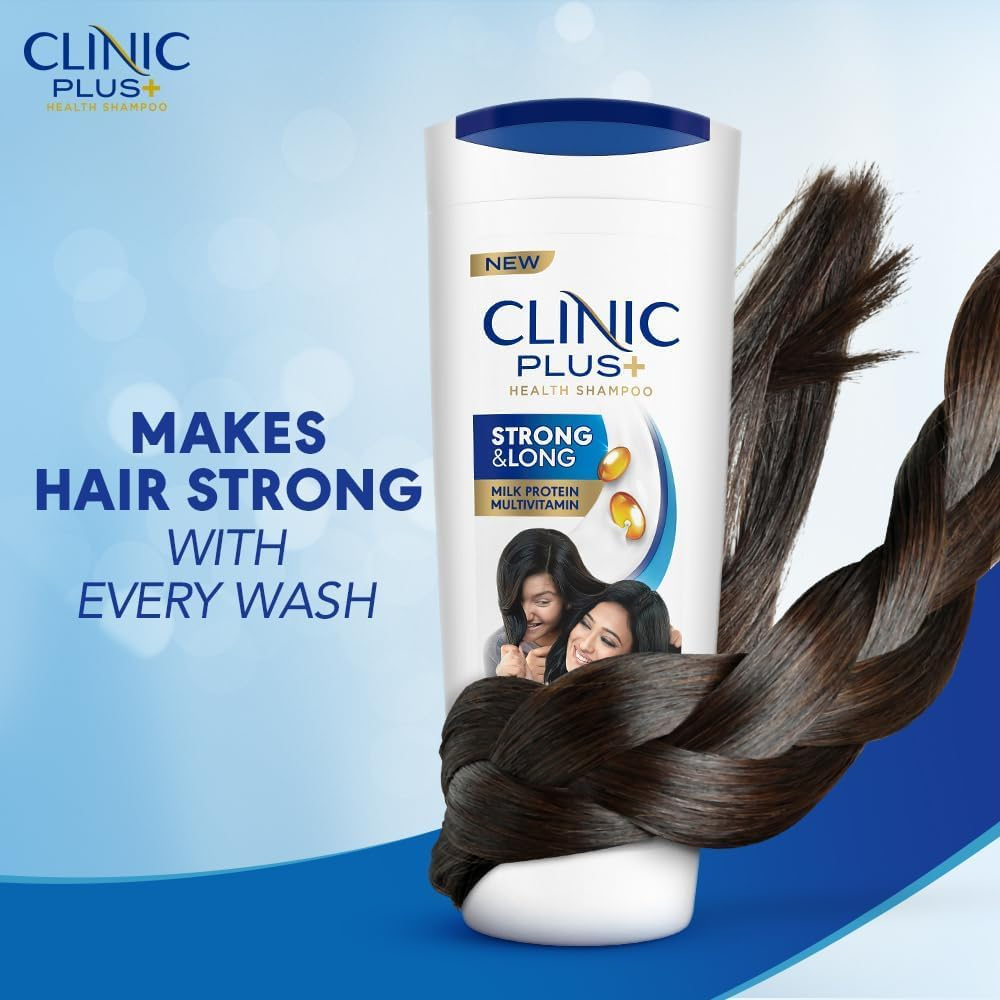 Clinic plus Strong and Long Health Shampoo, 340Ml image number 6