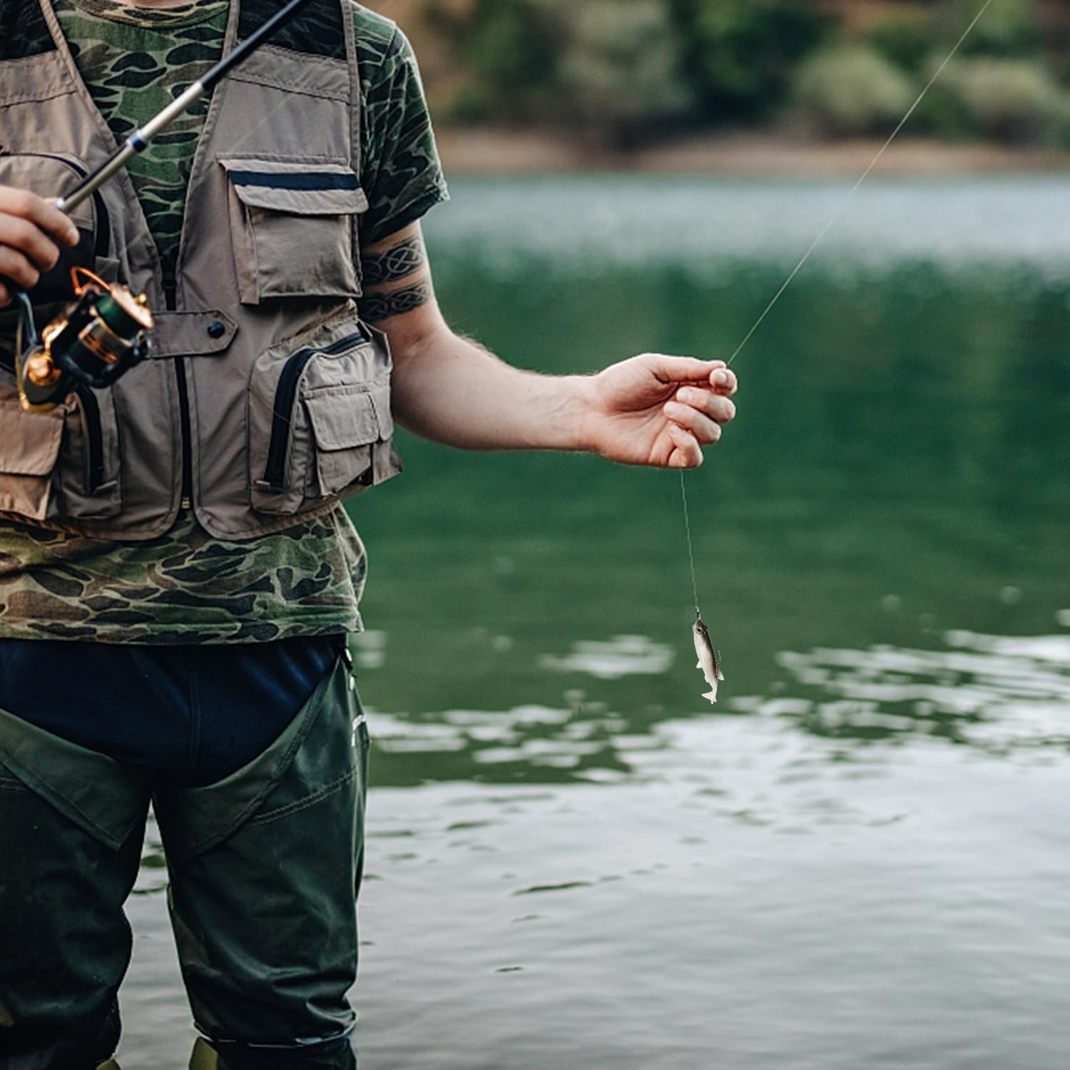 10Pcs Vibe Lures Soft Plastic Poddy Mullet Flathead Jig Heads Fishing image number 1
