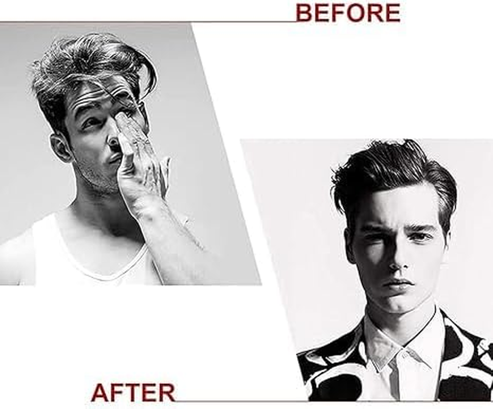 2 Pcs Professional Anti-Static Styling Massage Hairbrush for Men & Women, Great Styling & Blow Drying Brush for Slicked-Back, Portable Hair Detangling Comb, Vented Hair Brushes for Wet & Dry Hair (2) image number 6