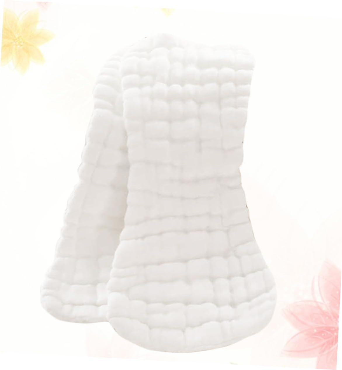 GARVALON 5Pcs Pure Cotton Gauze Diaper for Reusable Cotton Nappies Newborn Nursing Pads Soft Material for Care image number 1