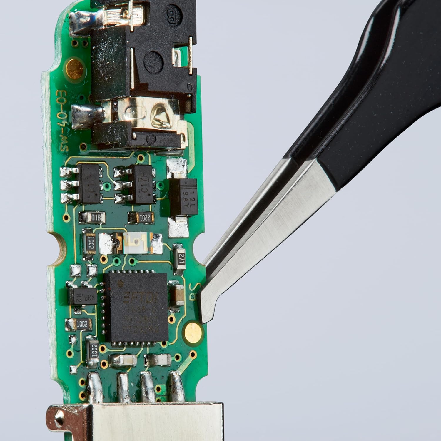 KNIPEX 92 08 78 ESD Precision Tweezers image number 5