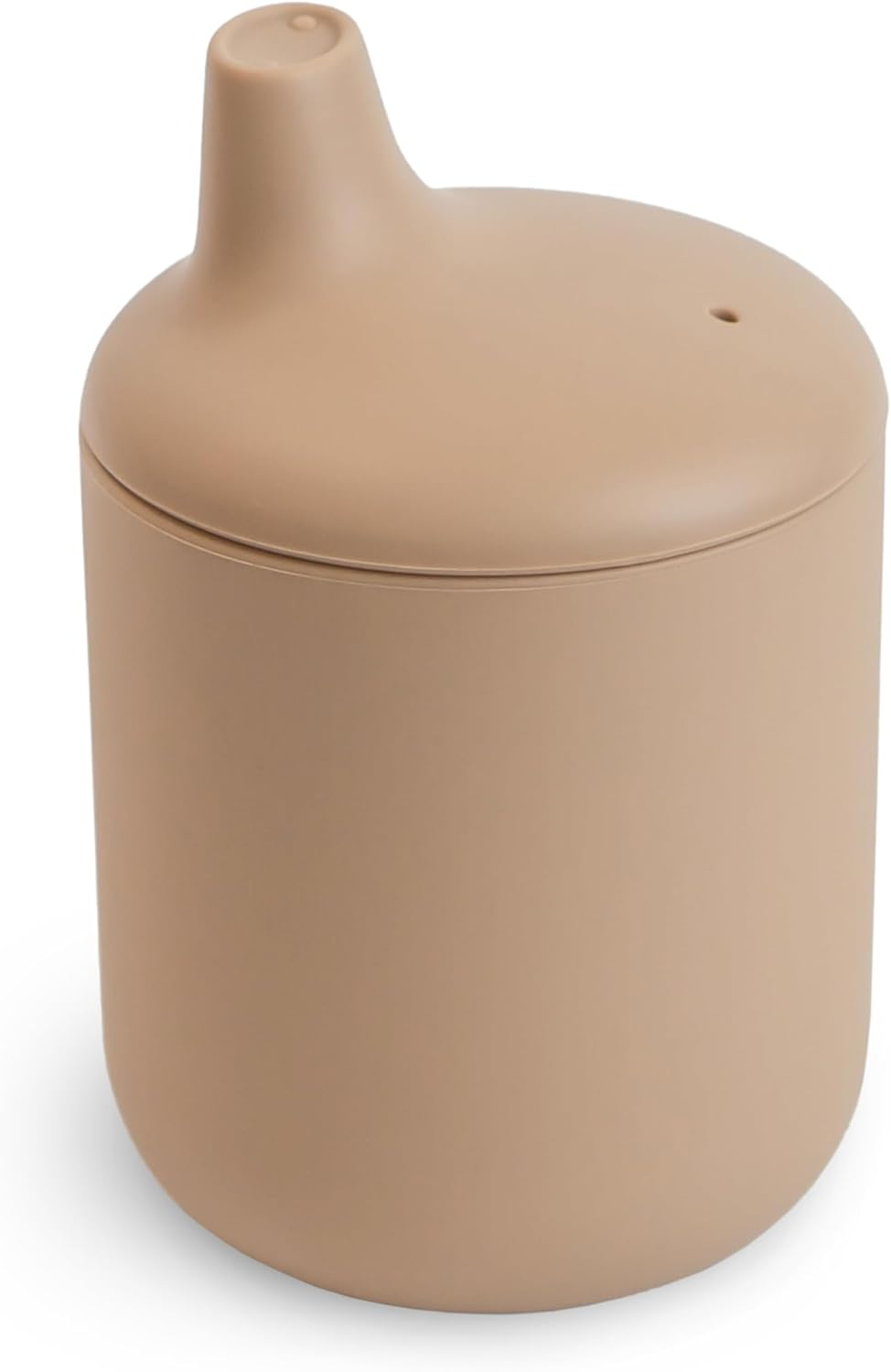 Mushie Silicone Sippy Cup | Baby Sippy Cup 6+ Months First Cup | Capacity: 175 Ml | Removable Lid | Material: Food Grade Silicone | Dishwasher & Microwave Safe (Soft Lilac)