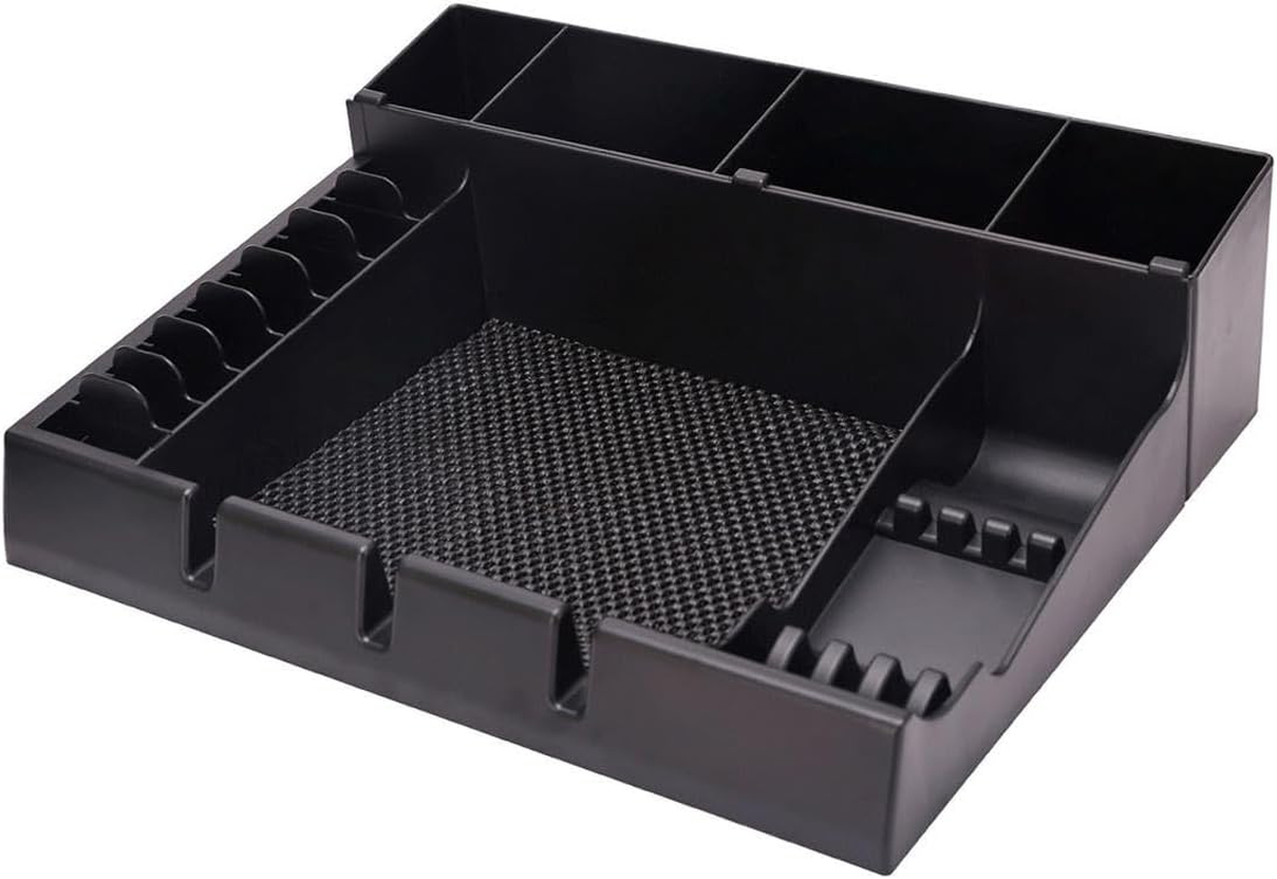 Amagogo Barber Clipper Tray Cosmetic Storage Box Wear Resistant Detachable Professional Hairdressing Tool Holder Hair Trimmer Holder for Stylist image number 4