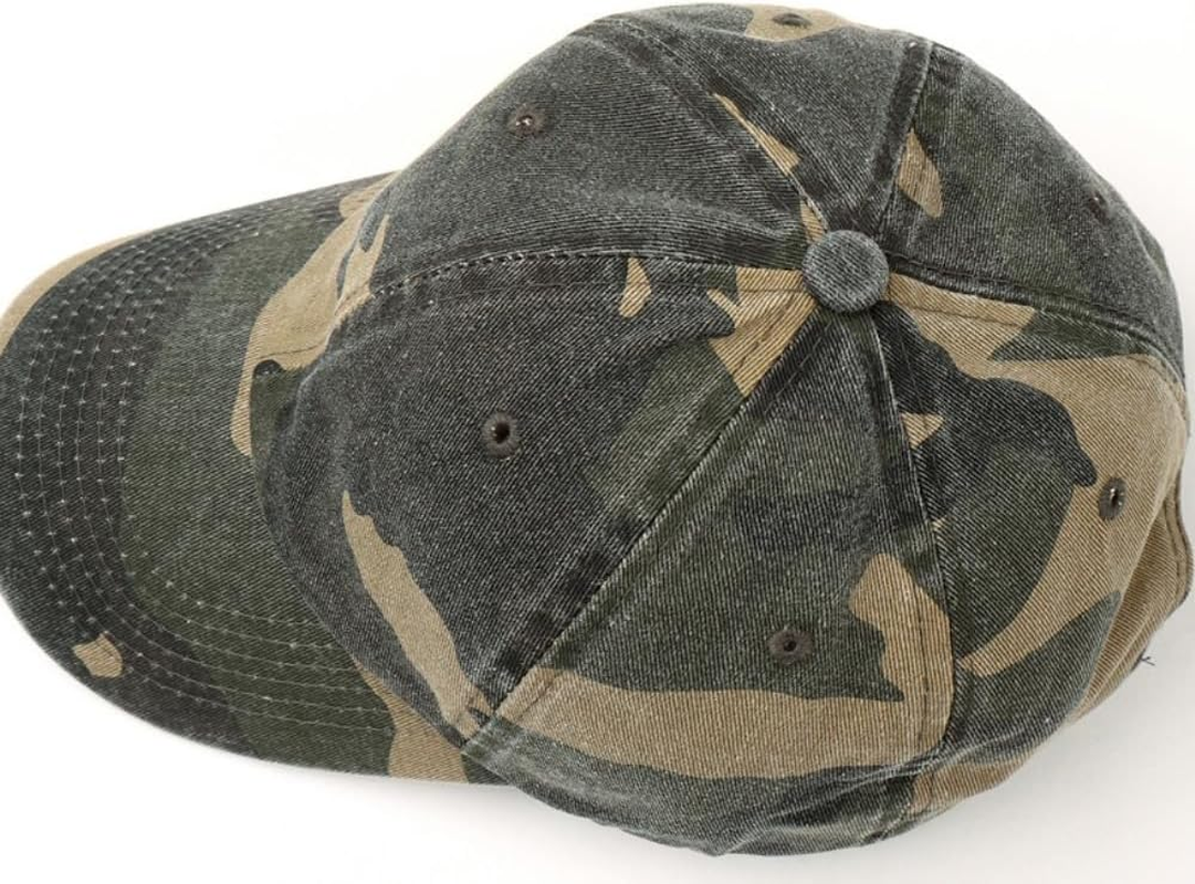 Washed Baseball Cap, Camouflage Hat, Unisex Baseball Cap, Outdoor Sun Protection, Adjustable, Sports Cap, Caps Hats, UV Protection, Sun Hat for Sports, Travel, Golf image number 5