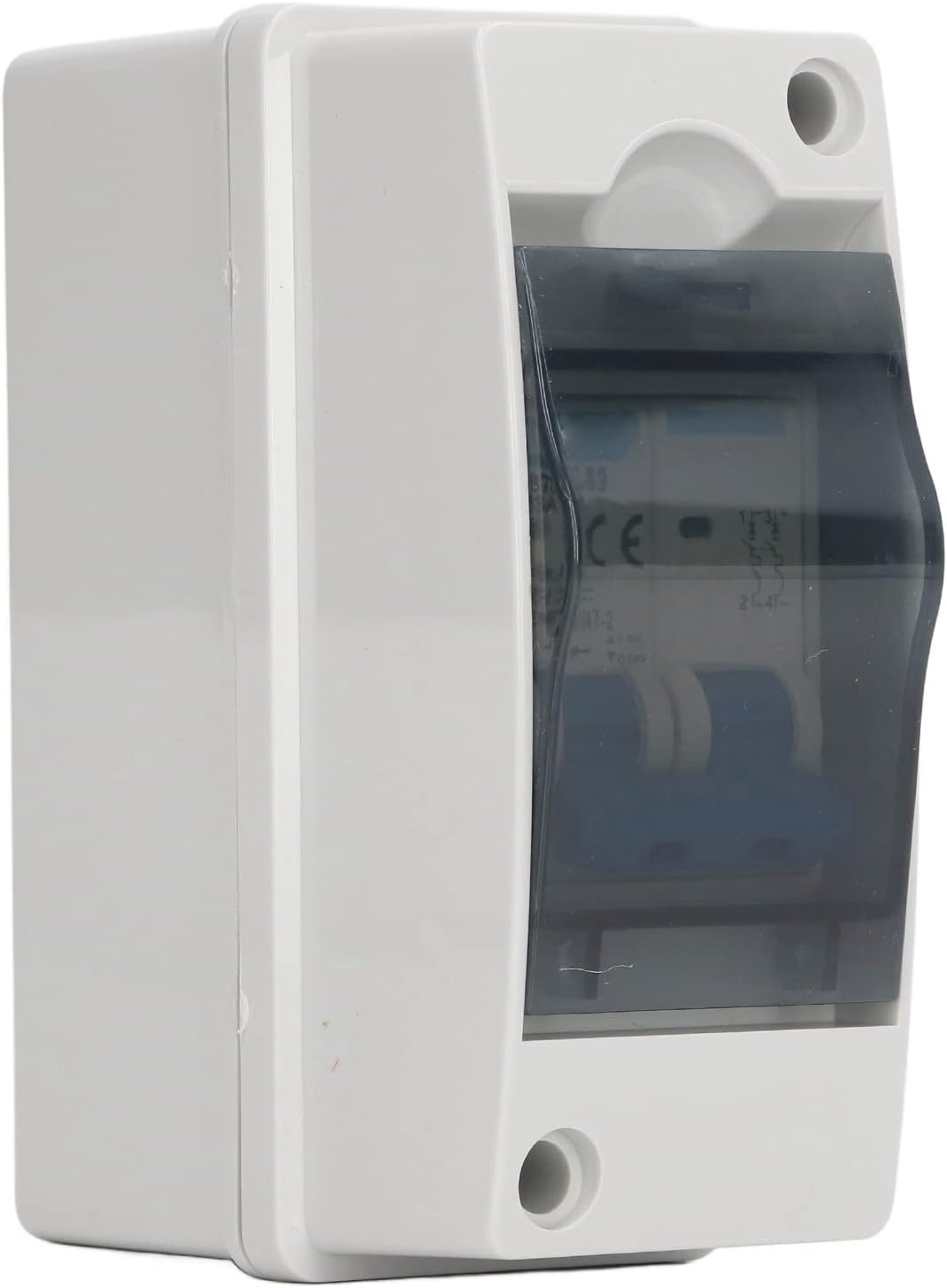 DC Miniature Circuit Breaker, 2 Pole 1000V 63Amp Isolator PV Solar Disconnect Switch with IP65 Waterproof Cover Overvoltage Circuit Isolator for Solar Panels Grid System image number 4