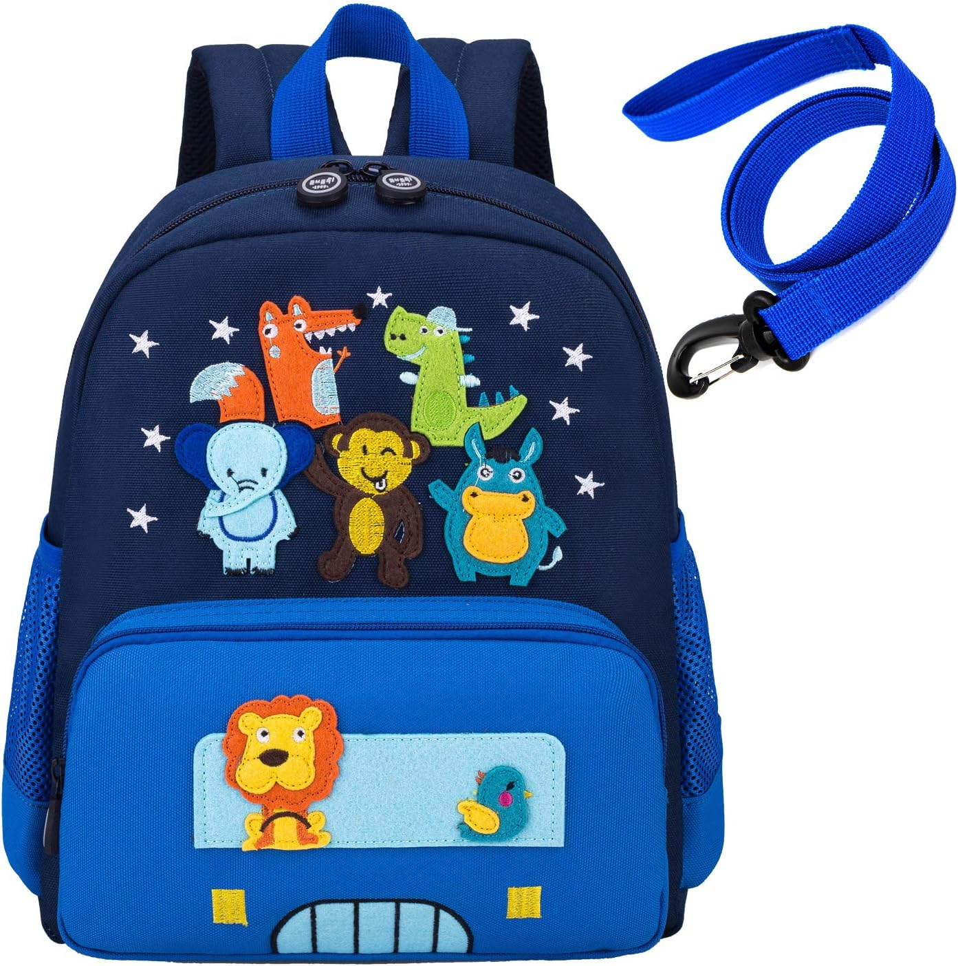 Willikiva Cute Zoo Little 3D Backpack Kids Backpack for Boys and Girls Toddler Backpack Waterproof Preschool