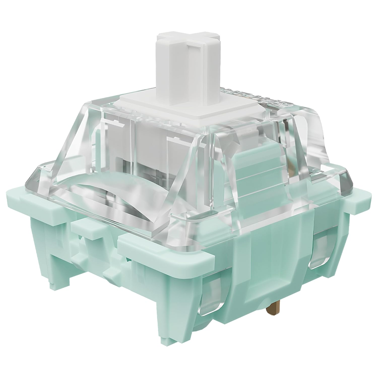 Gateron Jade 3.0 Seriesbrown Mechanical Keyboard Switches - Tactile & Balanced for Versatile Typing & Gaming - 55G Actuation Force -72Pcs