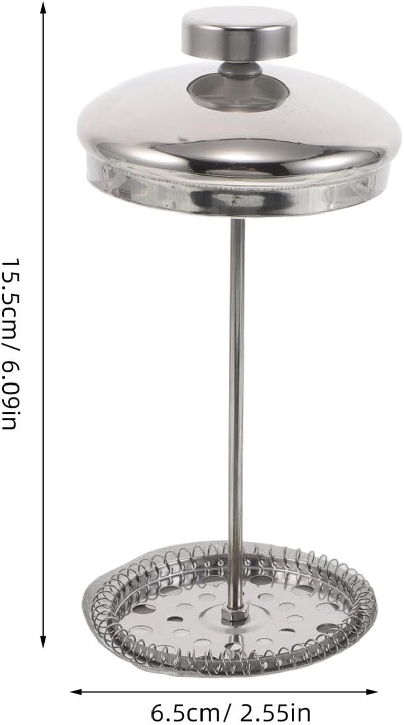HEALEEP Stainless Steel Coffee Press Replacement Filter Screen Plunger Lid for Tea Plunger Accessories Press Tea Filter Mesh Strainer for Brewing image number 4