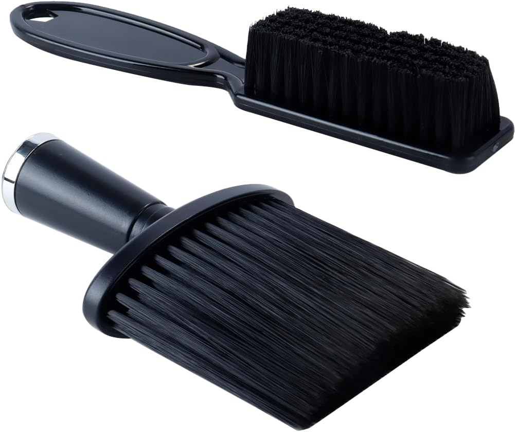 Enwye 1 Comb Cleaning Kit (With Clipper Cleaner/Neck Brush) for Removing Clippings and Debris from Clippings from the Neck and Face. image number 5