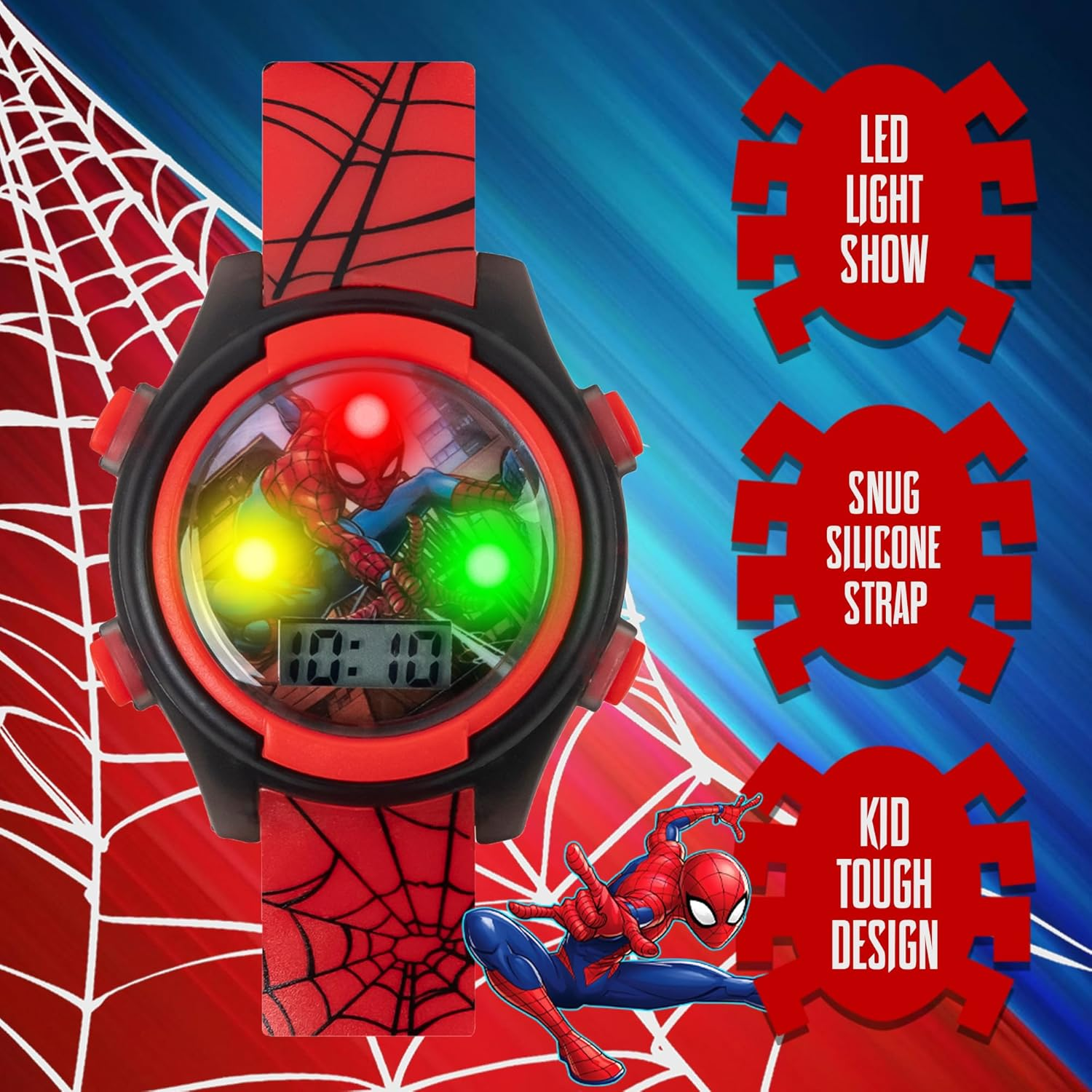 Kids Light up Watches (Batman, Despicable Me, Paw Patrol, Shopkins, Spiderman) image number 6