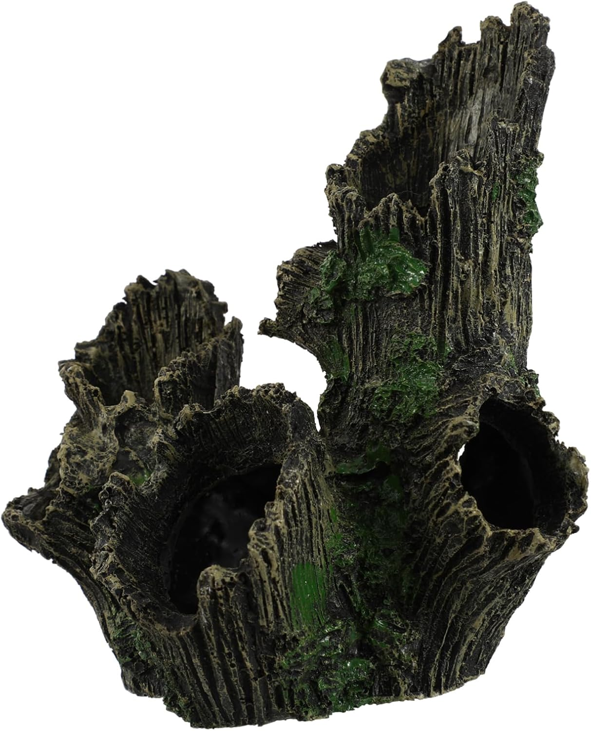 Balacoo Resin Fish Cave Decoration for Aquarium Fish Tank Root Hideout Adornment Non Fading Resin Ornament for Aquatic Pets Practical and Decorative image number 2