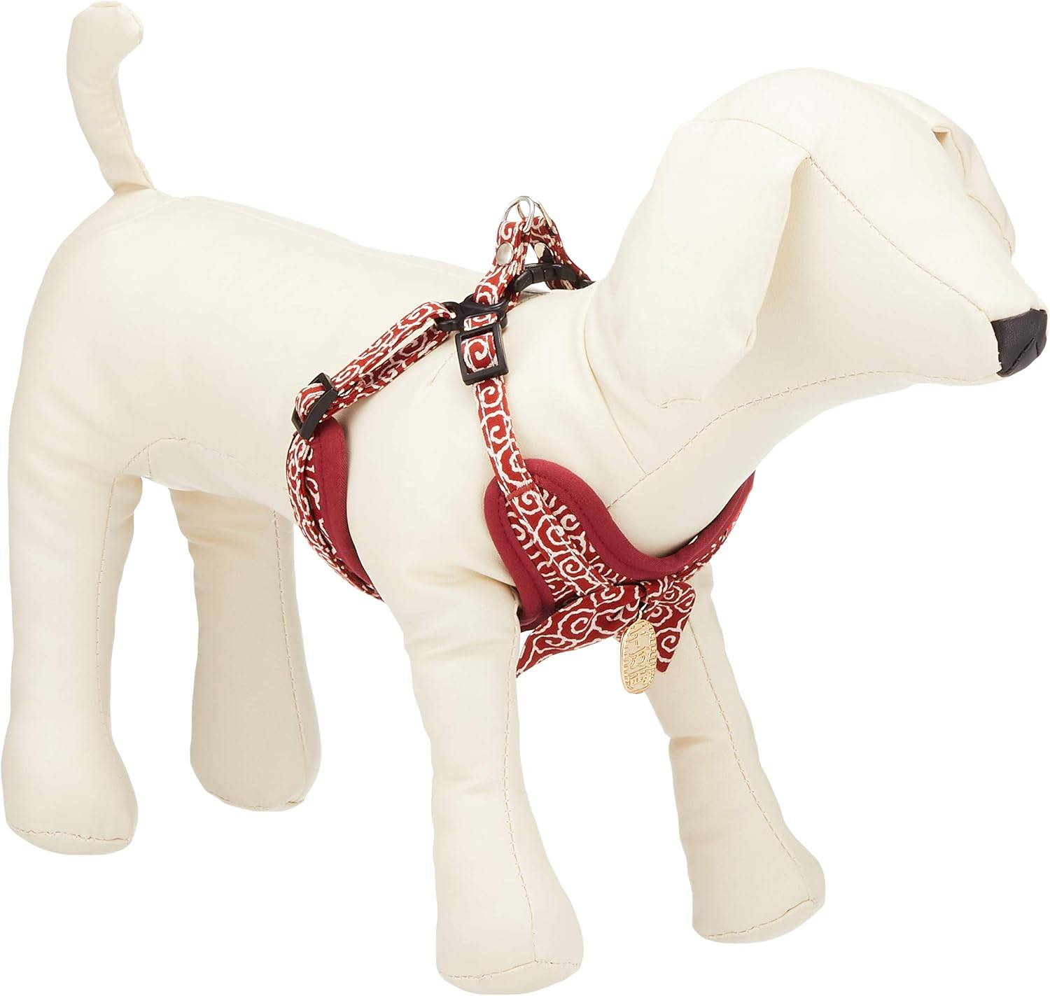 Dog Amo.K 950032-1 Harness Arabesque Oban 1 Red image number 1