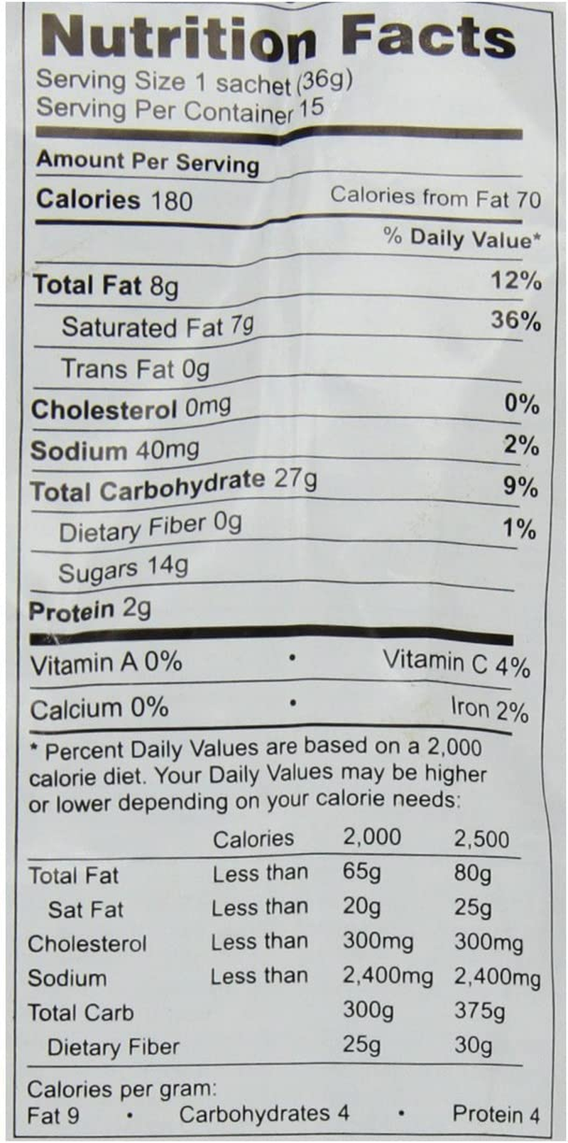 Oldtown 3 in 1 Cane Sugar White Coffee, 540 G