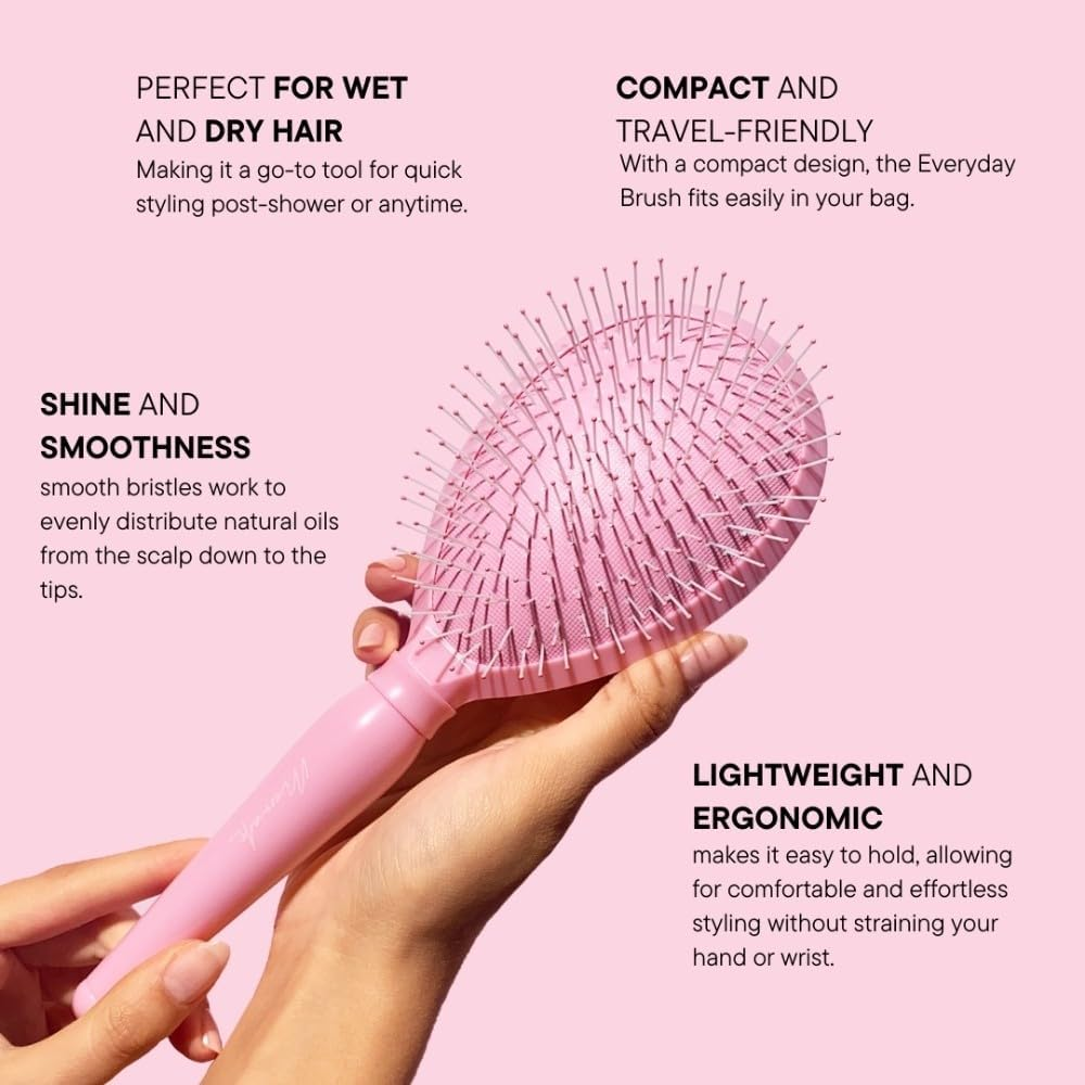 Mermade Hair Everyday Brush, Pink image number 5