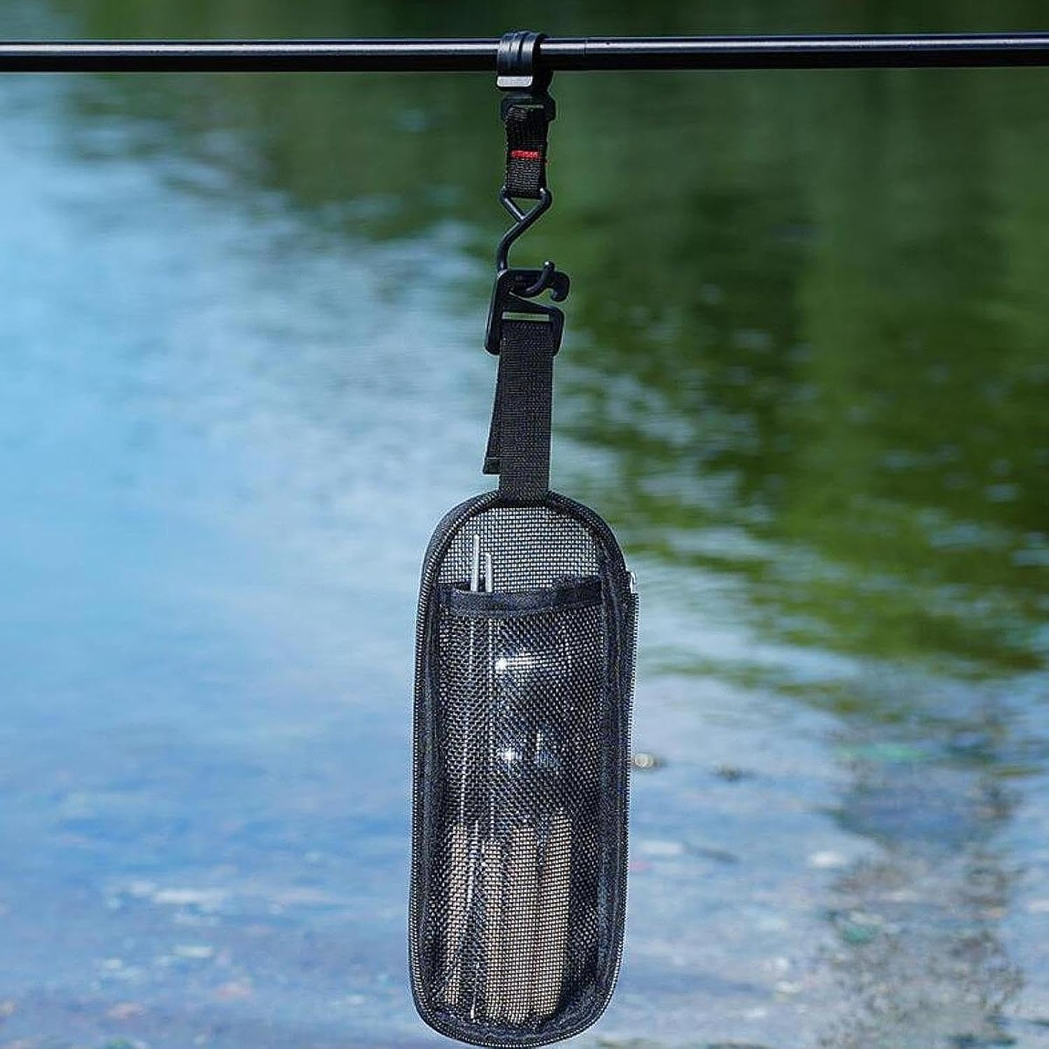 TENOL Cutlery Bag Tableware Storage Package Portable Mess Case Kitchen Mesh Case Camping Tableware Storage Bag for Camping, Hiking image number 3