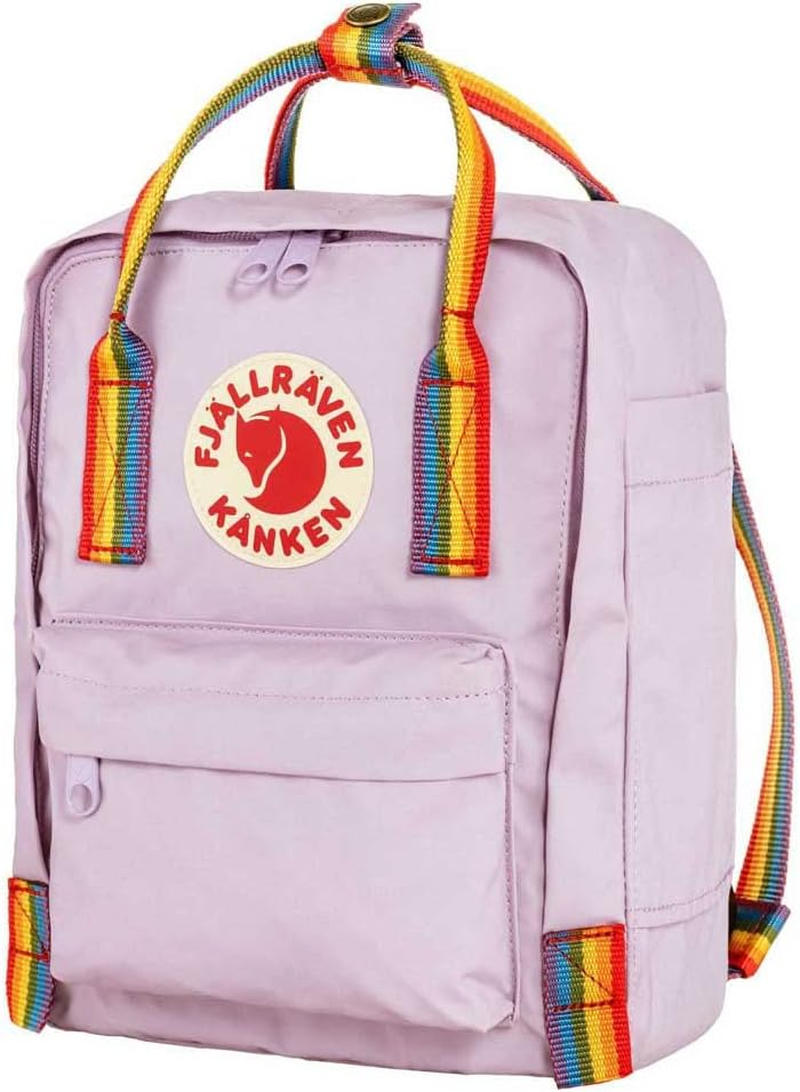 Fjallraven Women'S Kanken Mini Backpack - Pastel Lavender Rainbow image number 2