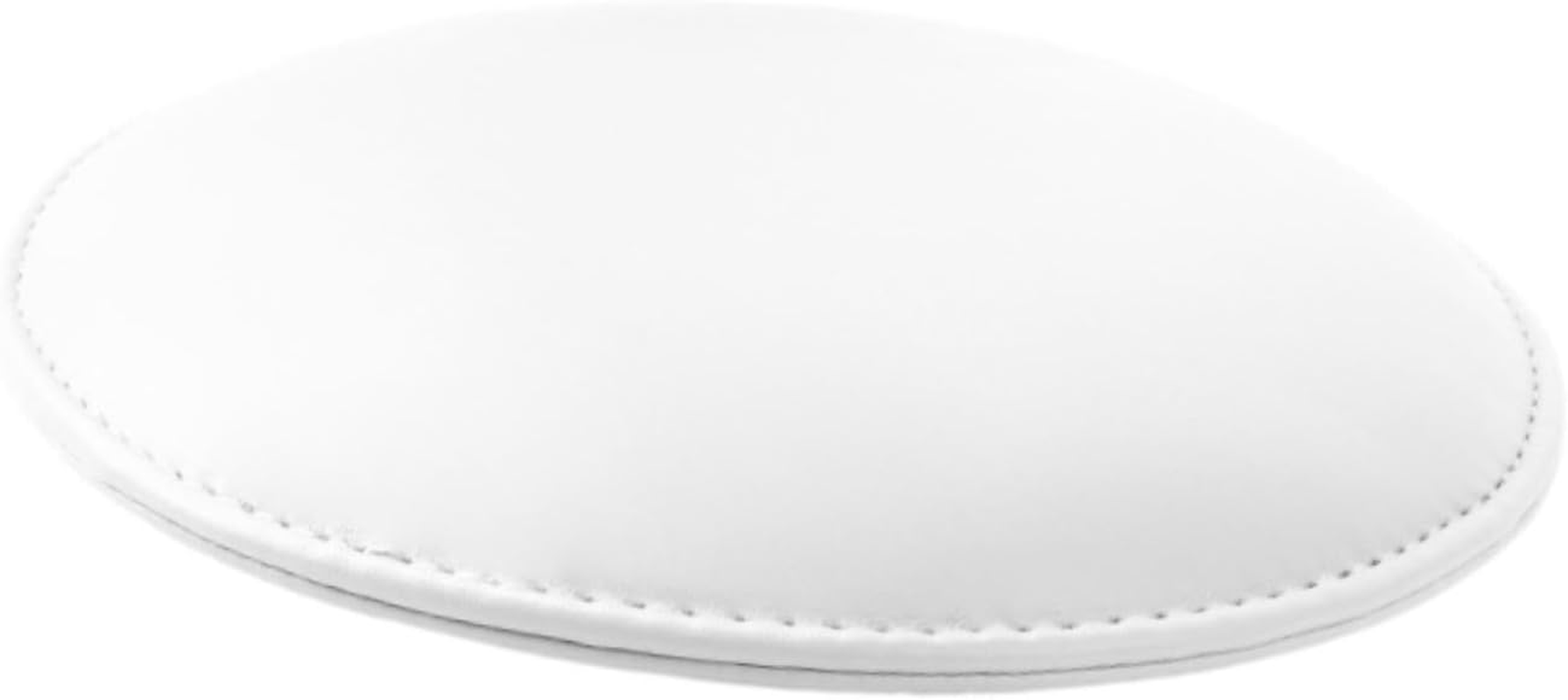 OIIBWQ Non-Slip Armrest Cushion with Nail Pad, Elbow Hand Rest Made of PU for Elbow DIY at Home, White image number 2