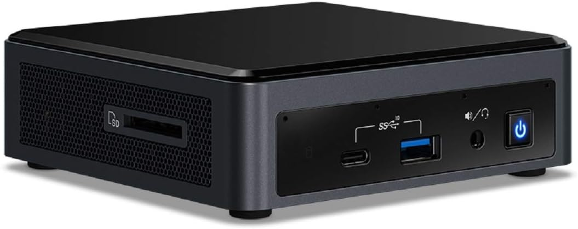 Intel NUC I7-10710U 4.7Ghz 2Xddr4 M.2 SSD 3Xdisplays HDMI USB-C DP Gbe LAN Wifi BT VESA Thunderbolt 3 4Xusb3.1 No AC Cord Black