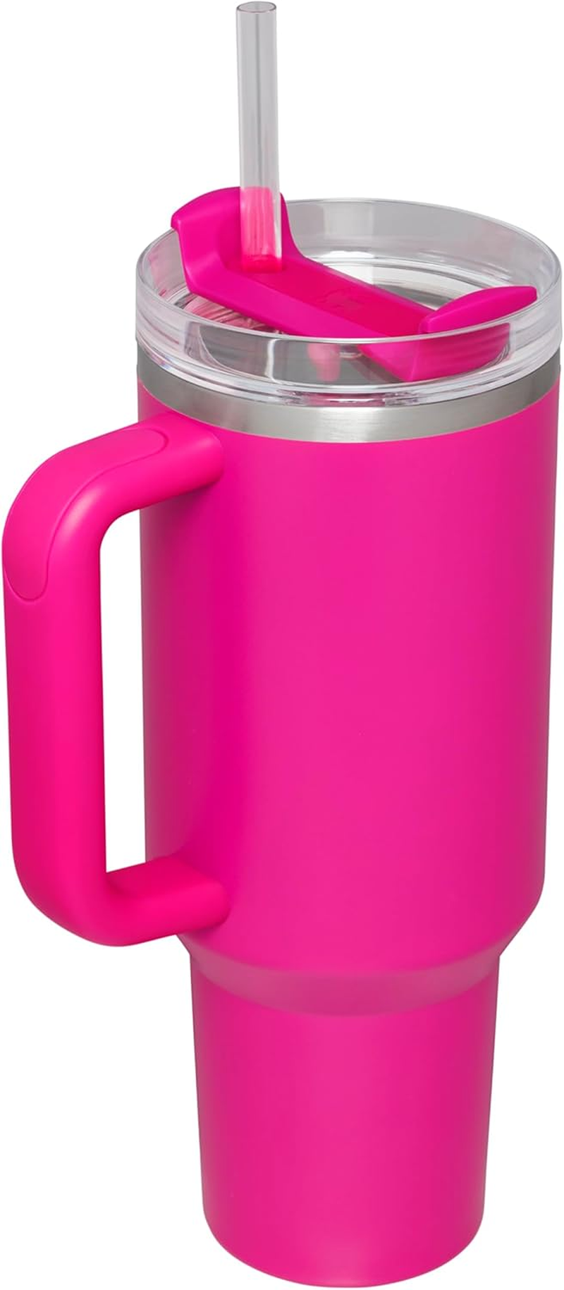 Stanley Quencher H2.0 Tumbler with Handle and Straw 40 Oz | Flowstate 3-Position Lid | Cup Holder Compatible for Travel | Insulated Stainless Steel Cup | Bpa-Free | Camelia image number 2