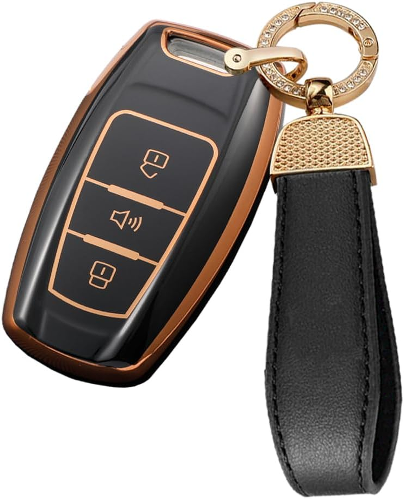 Ontto TPU Car Key Fob Cover Fit for Haval H6 H7 H9 H4 Hover H2S F5 F7 F7X F7H Dargo Jolion GMW Remote Key Case Key Shell Key Holder Keychain Protector Accessories