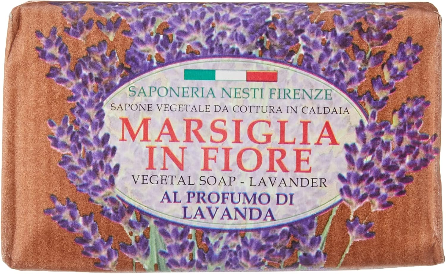 Nesti Dante Marsiglia in Fiore Vegetal Soap - Lavender 125G/4.3Oz image number 1
