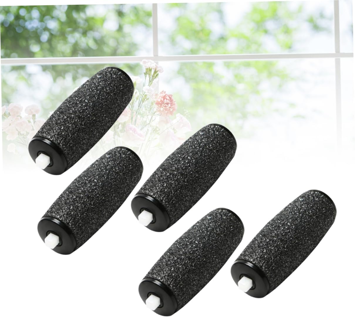 BIUDECO 12Pcs Foot Roller Heads Replacement Coarse Roller Refill Heads for Foot File Heel Smoother Accessory image number 4