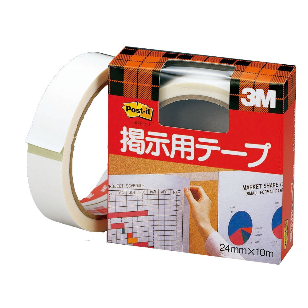 Post-It 561W Double Sided Posting Tape 24X10M White