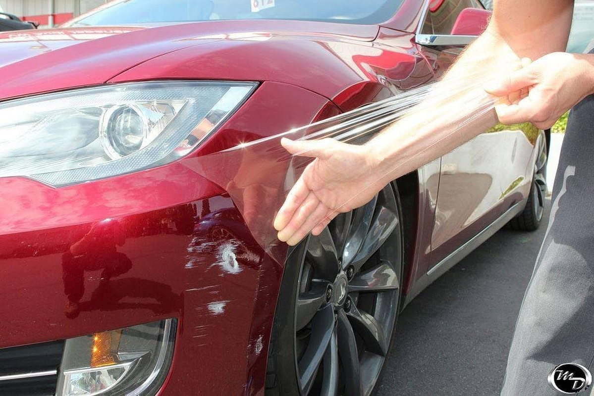 3M Clear Paint Protection Bulk Film Roll 6-By-25-Inches image number 1