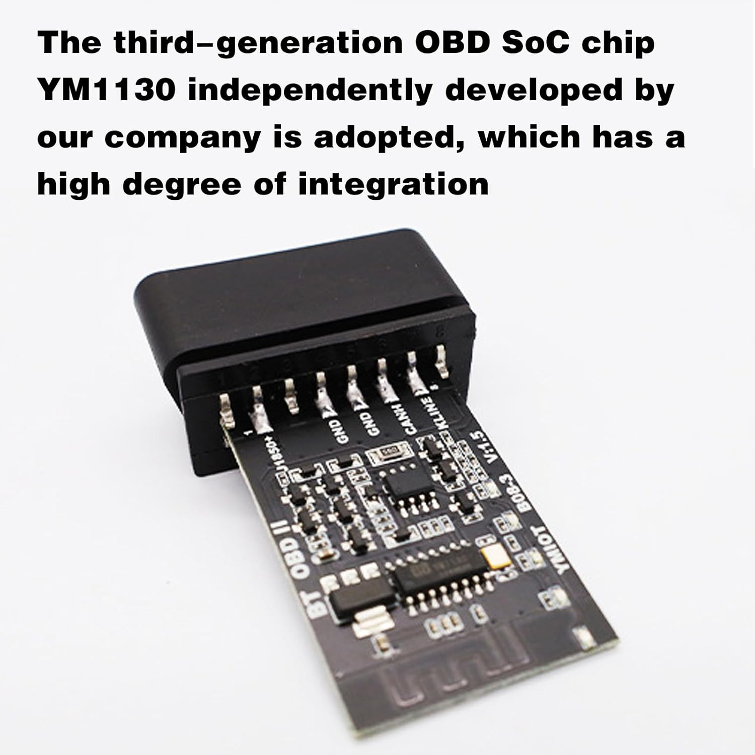 Bluetooth OBD2 Scanner for Cars - Wireless OBDII Diagnostic Tool with Real-Time Data & Fault Code Reader Compatible Ios/Android, Torque Pro, OBD Fusion, Incardoc Apps - Quick Scan image number 1