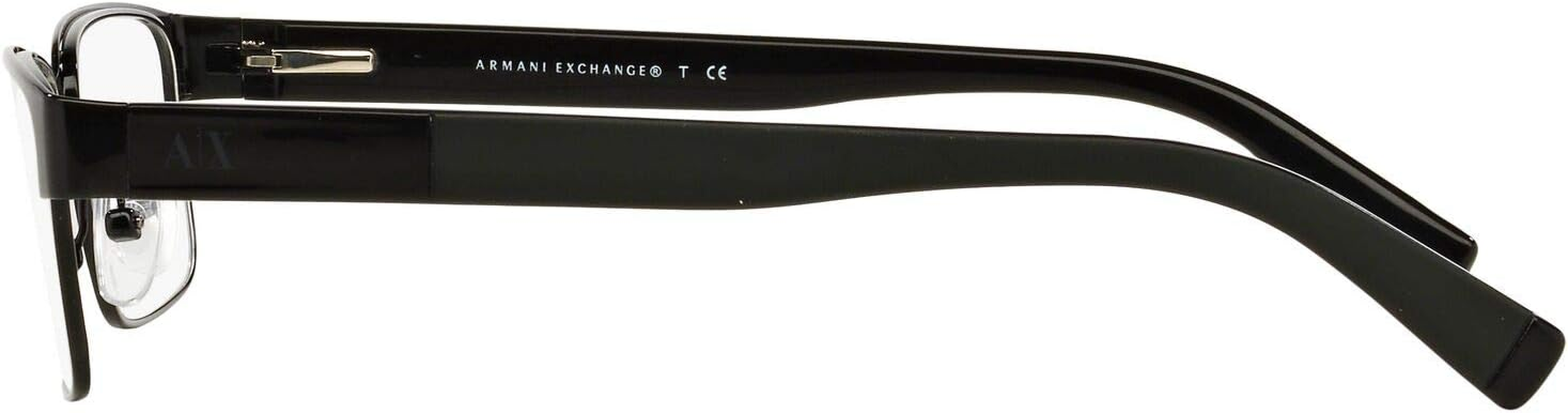 A|X ARMANI EXCHANGE Men'S Ax1017 Rectangular  Eyewear Frames