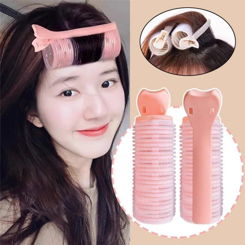 Hair Root Volume Clip Bangs Hair Roller Instant Rooting Clips, 4Pcs Volumizing Curling Hair-Clips, Hair Curler Instant Curly Hair Rooting Clip, Volumizing Root Clips for Curling image number 6