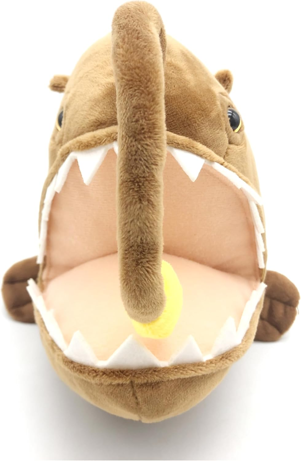 JIANEEXSQ Realistic Anglerfish Stuffed Animal Doll, Simulation Anglerfish Plush Toy, Deep Sea Ocean Animal Plush, Children'S Birthday Gift, Collection Decoration image number 5