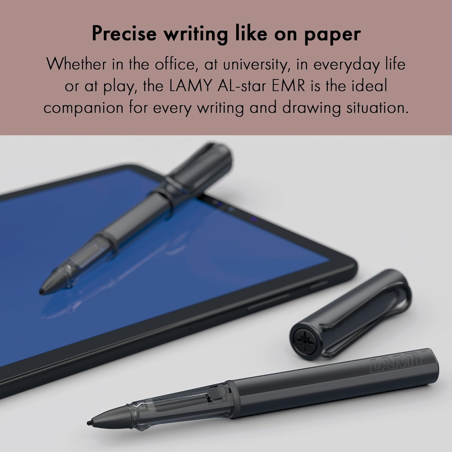 LAMY Al-Star EMR Stylus Pen Replacement Tips (4 Pcs.) - Replaceable LAMY Z107 EMR Pen PC/EL Pointier Tip - Ideal for Smooth (Glossy) Surfaces - 0.35 Mm Tip Radius image number 2