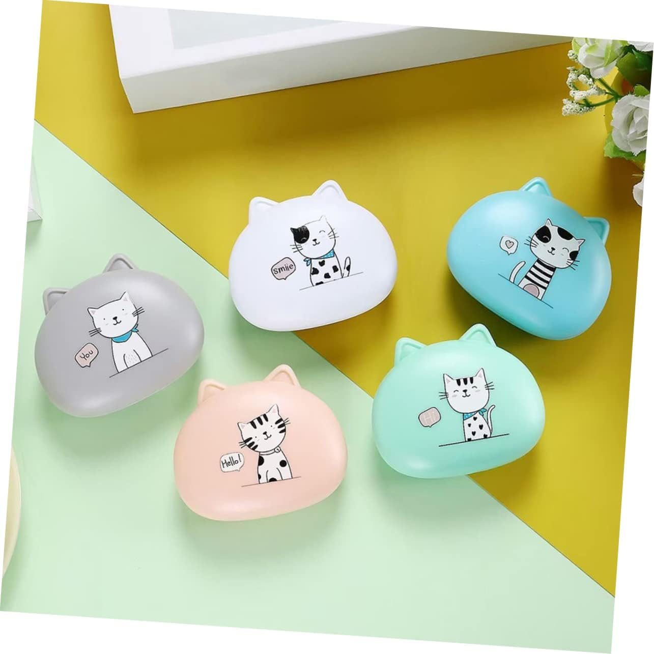 HOLIDYOYO Wired In-Ear Earbuds with Microphone Compatible for Huawei Smartphones Corded Earphones for Mobile Phones Dc5.00 Voltage Use Everyday Communication