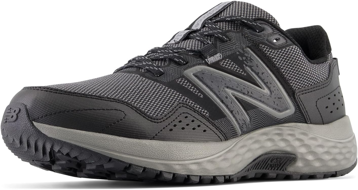 New Balance Mens 410 V8 Trail Running Shoe, Phantom/Black/Castlerock, 9.5 Wide image number 5