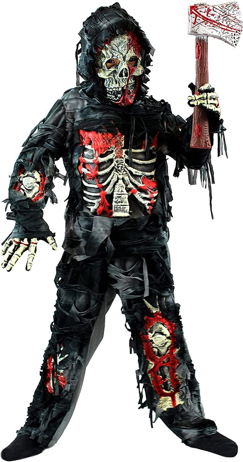 Spooktacular Creations Zombie Costume for Kids, Scary Halloween Costume for Boys, Halloween