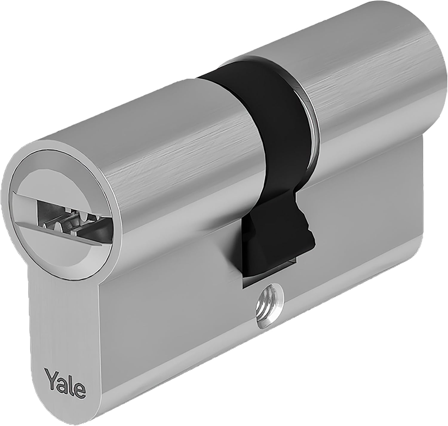 Yale European High Security Cylinder 35/35Mm Double Domed 4 Keys Nickel Plated YC101KD353504N1