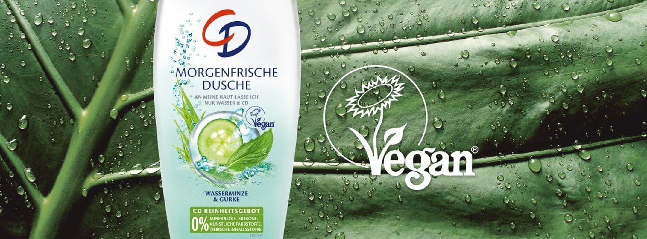 CD Shower Morning Freshness/Vegan Shower Gel Suitable for Sensitive Skin, 250 Ml image number 3