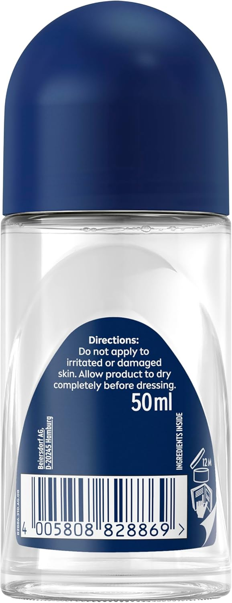 NIVEA MEN Cool Kick Anti-Perspirant Roll-On Deodorant 50Ml | 72-Hour Sweat Protection | Energising Formula | Prevents Body Odour | Long-Lasting Deodorant for Men (Pack of 3) image number 3