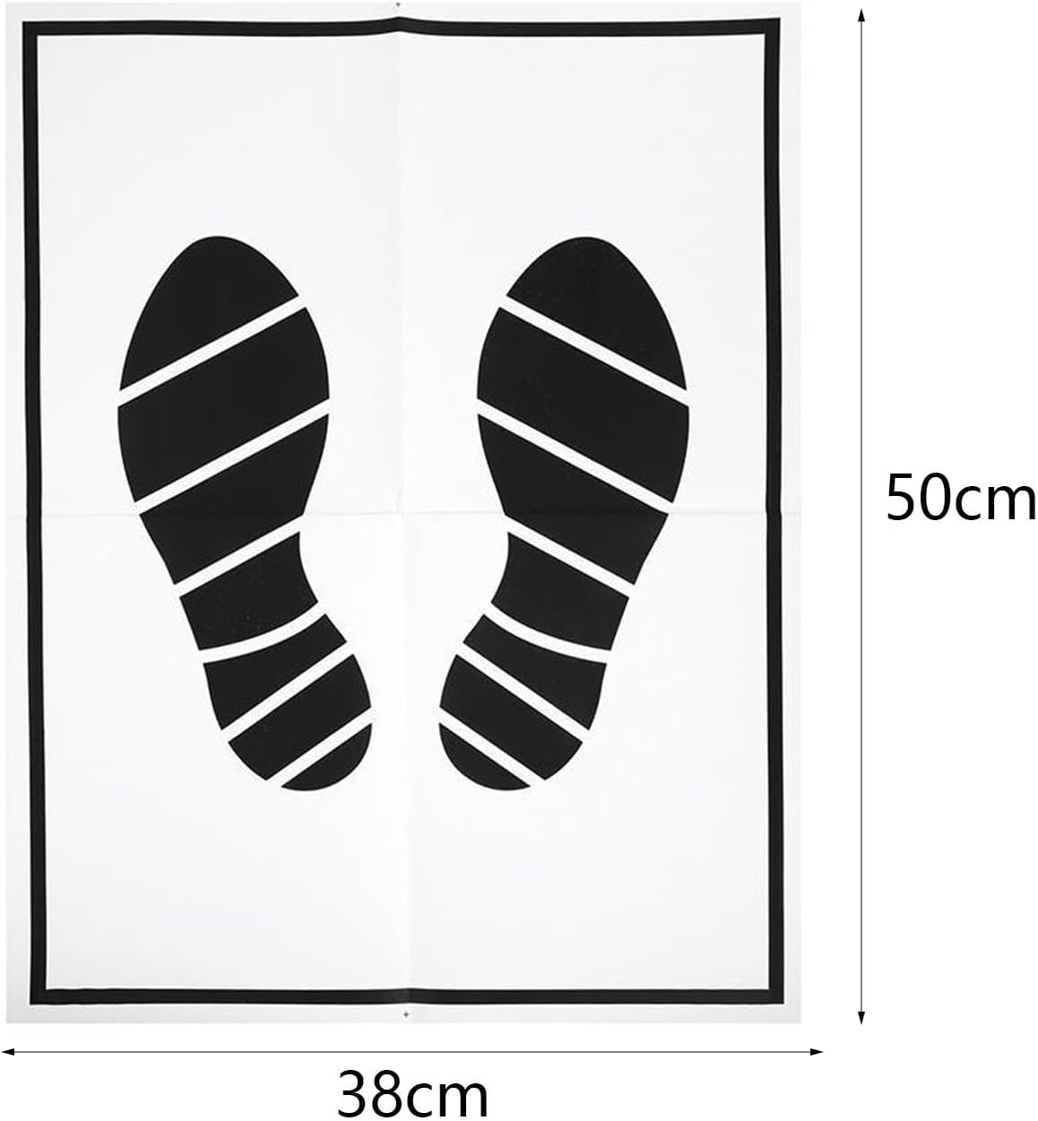 Mqetly 50Pcs Car Floor Mat Paper, Disposable Mat Paper, Auto Detailing, Portable Car Floor Mat, Vehicle Floor Mat for Suvs, Hotels