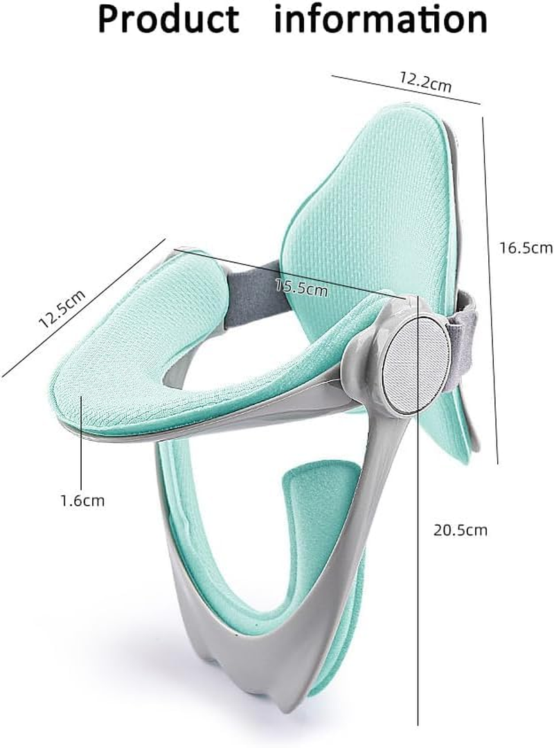 IODOO 360&deg;Adjustable Neck Brace for Forward Head Posture Correction, Cervical Neck Traction Device, Effective Neck Posture Corrector, Neck Stretcher to Relieve Pressure image number 3